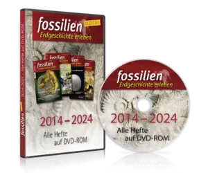 Geschenk 2: Die Fossilien Jahrgangs-DVD 2014-2024 für jeden Neu-Abonnenten.